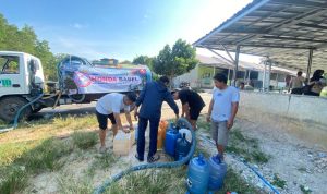 Aksi Nyata Honda Babel Masih Berlanjut Bantu Salurkan Air Bersih ke Masyarakat