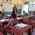 Babinsa Koramil 432-04 Beri Materi Wasbang Terhadap Siswa SDN 1 Pongok