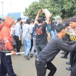 Simulasi Sispamkota dalam Rangka Pengamanan Pemilu 2024 Polres Metro