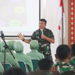 Kodim 0429/Lamtim Terima Penyuluhan Binrohis dan Bintalidjuang dari Bintaljarahdam II/Sriwijaya