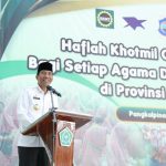 Wujud Toleransi, Enam Agama Wisuda Bersama pada Haflah Khotmil 