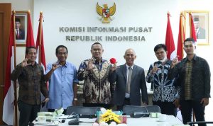 Guna Dasar Dapatkan Informasi, Beliadi Wakil Ketua DPRD Babel Gelar pertemuan dengan KIP RI di Jakarta