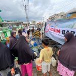 Puluhan Warga Selindung Lama Antusias, Honda Babel Bagikan Air Bersih Selama Dua Hari Berturut