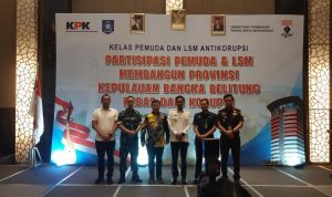 Paparkan Pemahaman Tentang Kurupsi, 80 Peserta Ikuti Kegiatan KPK RI di Pangkalpinang