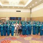 PJ Ketua TP PKK Kab. Takalar Menghadiri Rapat koordinasi Daerah TP PKK Se-Sulawesi Selatan
