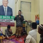 Muhammad Saleh, SE Caleg DPRD Kota Cilegon dari Partai Gerindra Melaksanakan Syukuran Kantor Pemenangan