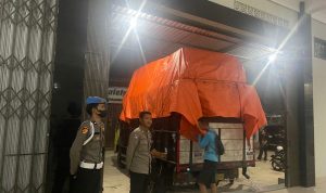 Polres Bangka Barat Perketat Penjagaan Gudang Logistik Pemilu di Bangka Barat