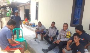 Wujudkan Pemilu 2024 Damai, Aman dan Sejuk, Bhabinkamtibmas Polres Metro Rutin Berikan Himbauan