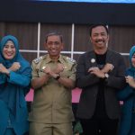 Kompak! Duo Amran Hadiri Peringatan Hari Kesatuan Gerak PKK ke-51 Tingkat Kabupaten Wajo
