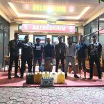 Sat Reskrim Polres Bangka Selatan Ringkus Pelaku Pencurian  Peralatan Excavator, Salah Satunya DPO