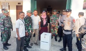 Kodim 0429/Lamtim Terjunkan 225 Personil Amankan Pilkades Serentak 2023