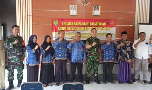 Kodim 0623/Cilegon Melaksanakan Kegiatan Karya Bakti