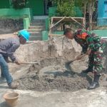 Babinsa Koramil 2302/Bojonegara, Karbak Merenovasi Kantor