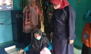 Babinsa Koramil 2301/Cilegon, Puan Ter Mendata Gizi Buruk