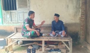 Babinsa Koramil 2306/Mancak, Komsos Membahas Tentang Maulid Nabi Muhammad SAW
