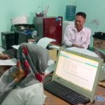 Babinsa Koramil 2304/Anyer, Puan Ter Pendataan Anak Stunting