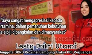 Antisipasi Kelangkaan Gas Elpiji 3 Kilogram di Provinsi Lampung, Lesty Putri Utami Mengapresiasi ke Hiswana Migas