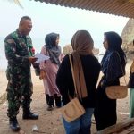 Babinsa Koramil 2305/Cinangka, Puan Ter Pendataan Warga