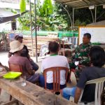 Babinsa Koramil 2307/Ciwandan, Komsos Membahas Tentang Pembangunan Poskamling