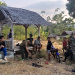 Babinsa Koramil 2304/Anyar, Komsos Membahas Tentang Tertib Berlalulintas