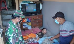 Babinsa Koramil 2301/Cilegon, Puan Ter Mendata Jumlah Gizi Buruk