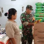 Babinsa Koramil 2303/Pulomerak, Bintahwil Pengecekan Harga Sembako