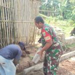 Babinsa Koramil 2307/Ciwandan, Karbak Pembersihan Saluran Air