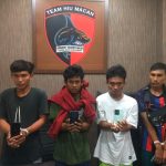 4 Pemuda Pelaku Curat Diciduk Tim Hiu Macan Polairud Polda Babel, Salah Satu Pelaku Seorang Residivis