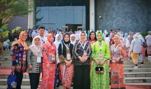 Riana Sari Arinal Hadiri Peringatan Hari Batik Nasional 2023, di Museum Batik Indonesia TMII