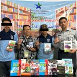 Perpustakaan Lapas Takalar Dapat Tambahan 1.000 Buku Baru