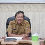 Kusnardi Mengikuti Rapat Koordinasi Pengendalian Inflasi Daerah Secara Virtual