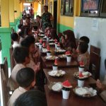 Tekan Angka Stunting, Koramil 432-03/Lepar Pongok Gelar Dapur Masuk Sekolah
