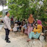 Cipta Kamtibmas Jelang Pemilu, Polres Bangka Selatan Sambangi Warga Toboali