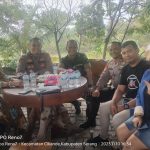 Ucapan Bangga Dari Danramil Cikande Pada Kapolsek Lama Saat Pelepasan Dan Selamat Datang Kapolsek Baru