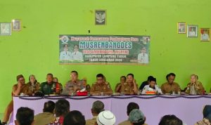 Babinsa Jajaran Kodim 0429/Lamtim Hadiri Musrenbangdes Wilayah Binaan