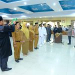 H. Iksan Iskandar Lantik Pejabat Pimpinan Tinggi Pratama dan Pengambilan Sumpah Jabatan