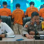 Wakapolres Bangka Barat Pimpin Langsung Konferensi Pers Perkara Penyalahgunaan Bahan Bakar Minyak