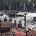 Polres Bangka Barat Lakukan Himbauan Terhadap Aktifitas TI Rajuk Di Sungai Berembang 