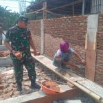 Babinsa Koramil 2302/Bojonegara, Karbak Pembangunan Rumah Warga