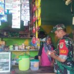 Babinsa Koramil 2302/Bojonegara, Puan Ter Pendataan Harga Kelontongan