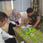 Babinsa Koramil 2301/Cilegon, Puan Ter Mendata Jumlah Anak