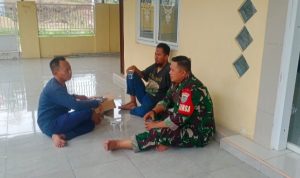 Babinsa Koramil 2302/Bojonegara, Komsos Membahas Kebersihan Tempat Ibadah