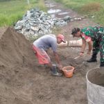 Babinsa Koramil 2307/Ciwandan, Karbak Pembangunan Rumah Warga