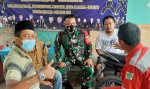 Babinsa Koramil 2301/Cilegon, Komsos Membahas Penderita Stunting