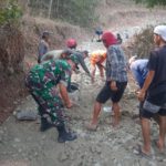 Babinsa Koramil 2306/Mancak, Karbak Pembuatan Aula