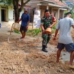 Babinsa Koramil 2302/Bojonegara, Karbak Perataan Tanah