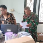 Babinsa Koramil 2303/Pulomerak, Puan Ter Pendataan Rawan Bencana