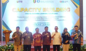 Fahrizal Darminto Membuka Kegiatan Capacity Building TPID se-Provinsi Lampung Tahun 2023