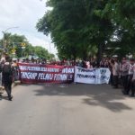 Tak Terima di Fitnah, Ratusan Warga Desa Kadatong Demo di Depan Kantor Bupati dan DPRD Takalar