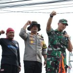 Dandim 0623/Cilegon Ikut Amankan Demo di Kota Cilegon